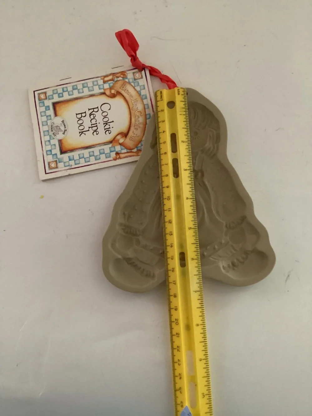 Brown Bag Cookie Mold Raggedy Ann Doll w recipe book